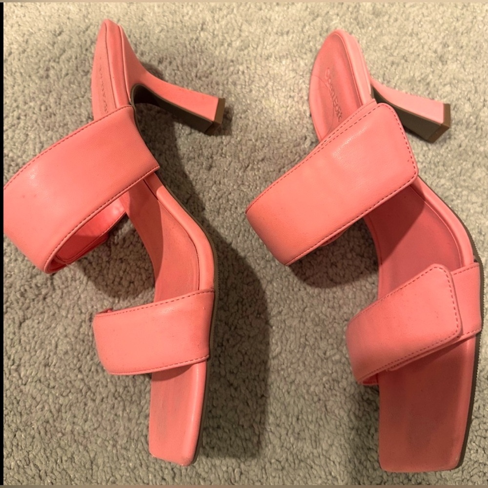 Open Edit Women's Coral Sandals -Adjustable—-So comfortable